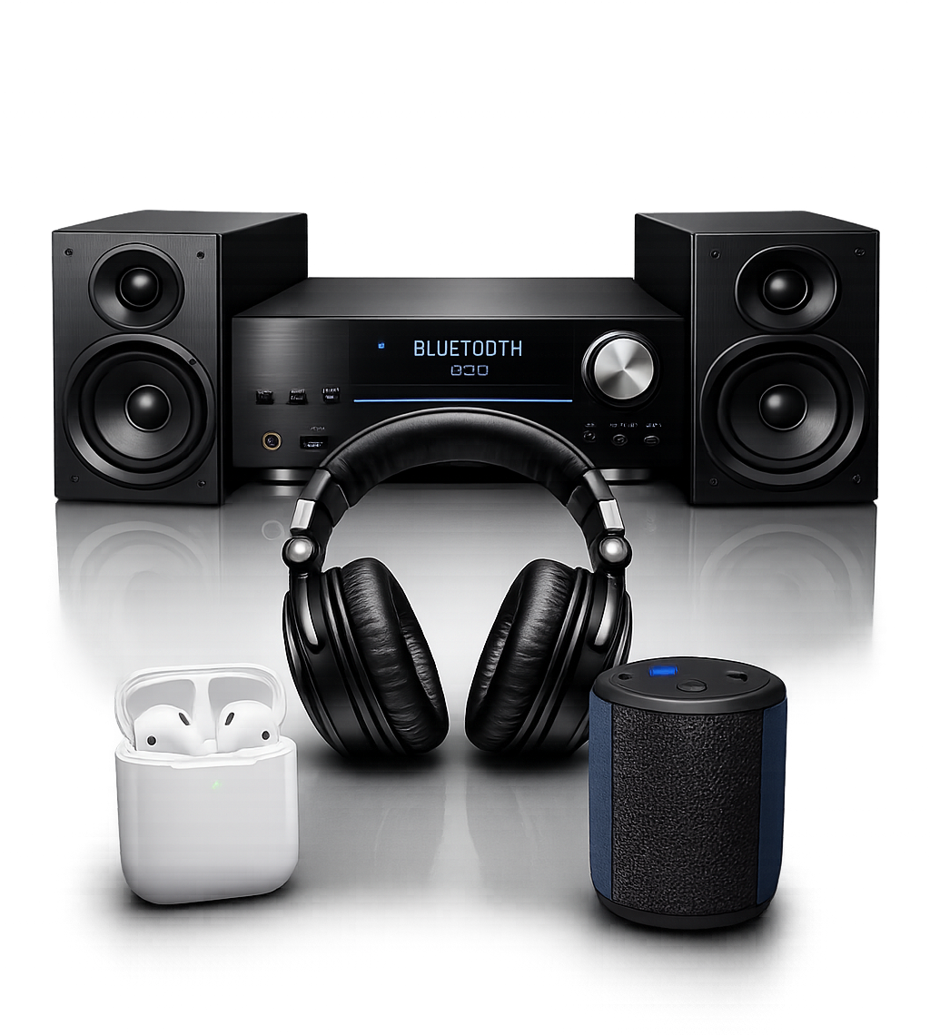 Listening devices supported by Off-Grid Music Player